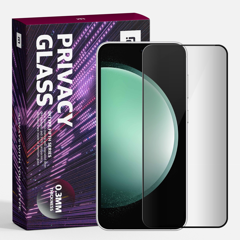 인타입 프라이버시 강화유리 사생활보호필름 갤럭시S23FE, 2매입 제품 이미지