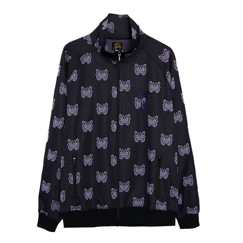 니들스 자켓 Needles x Kae Tanaka Track Jacket - Poly Jacquard 트랙집업 QV424 - 상품 이미지
