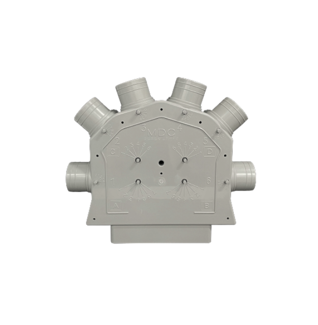 풍량조절 공기분배기 125파이 150파이 환기자재 연결관 닥트 덕트 배관 전열교환기