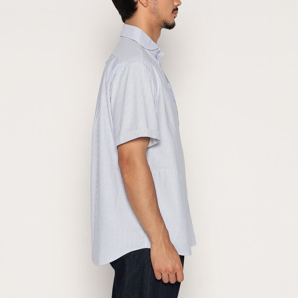 단톤 셔츠 MEN'S OXFORD ROUND COLLAR SHORT SLEEVE PULLOVER SHIRT PATTERN 25SS 반팔 DNB251M104-0005 - 상세 이미지 5
