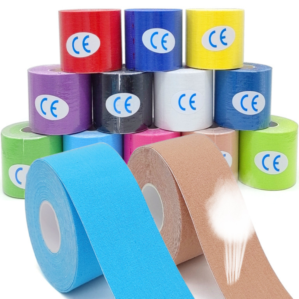 키네시오 테이프 근육 스포츠테이프 테이핑 키네시올로지 손가락 어깨 밴드 5cm