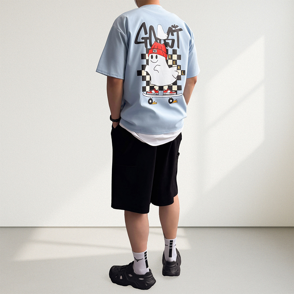 기능성반팔 커플반팔티 남자여름티셔츠 - 상세 이미지 3