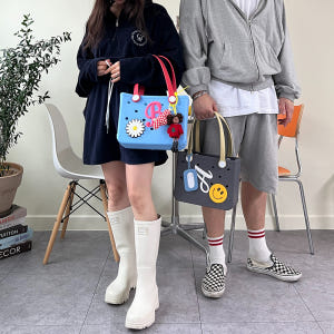 실리콘수영가방 수영장 수영복 목욕 가방 방수백 M 운동러 솔직 후기 | 실사용 리뷰 - 상품 이미지 4