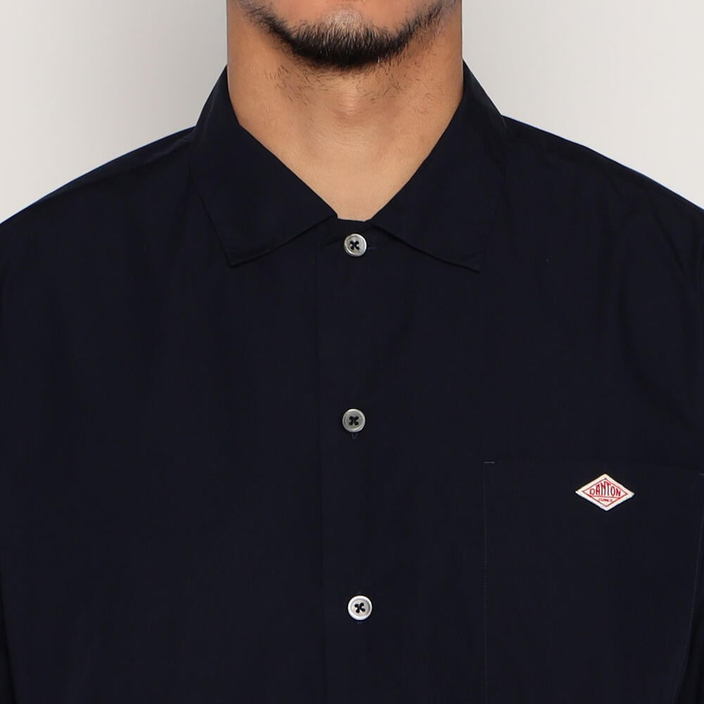 단톤 셔츠 MEN'S COTTON POPLIN WORK SHIRT 25SS 반팔 남방 DNB251M104-0006 - 상세 이미지 5