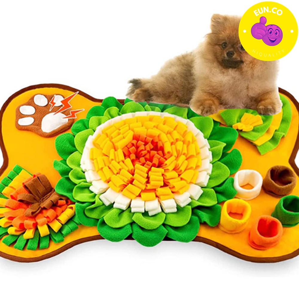 삑삑이 반려견 댕댕이 분리불안 장난감 간식 찾기 킁킁 놀이 매트