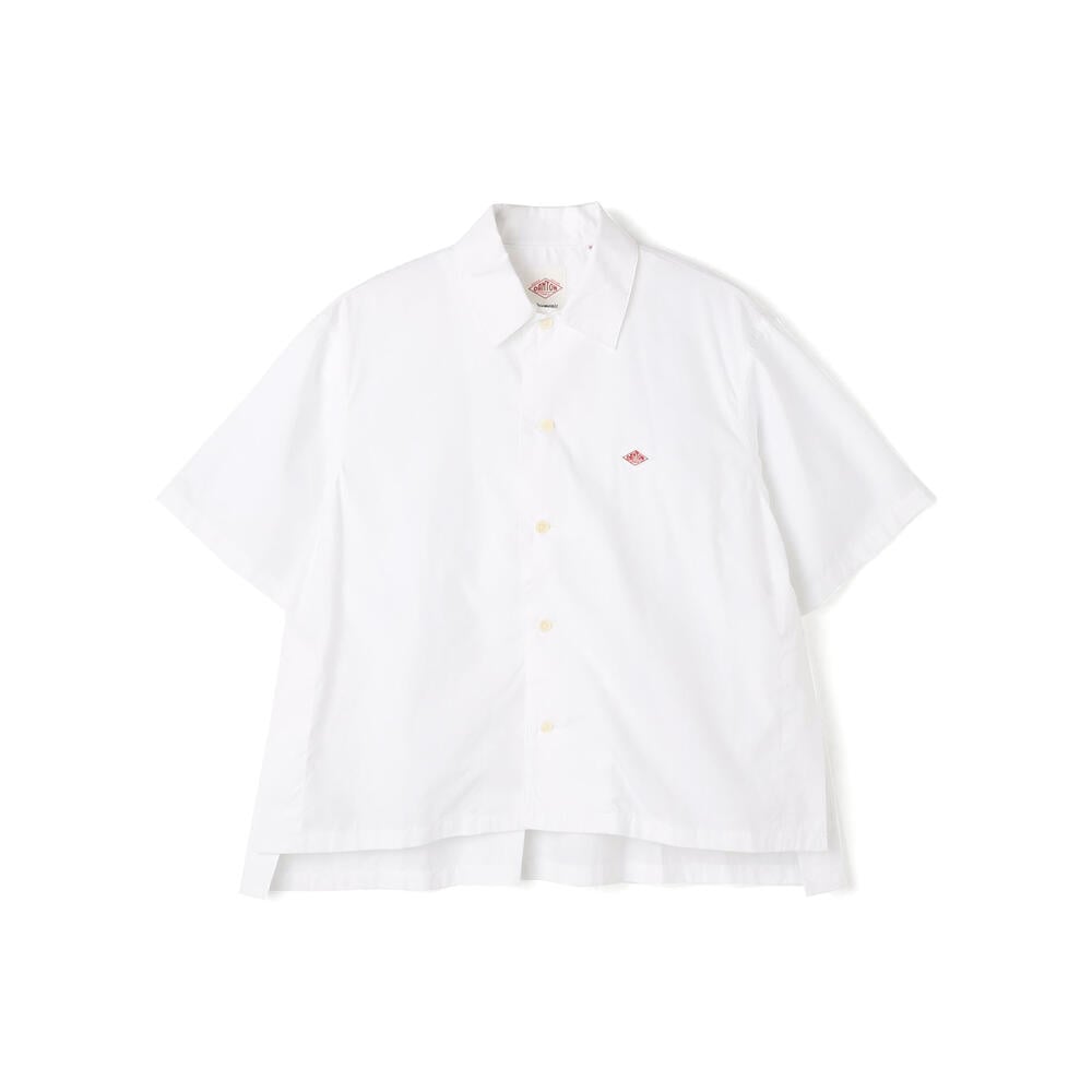단톤 셔츠 WOMEN'S COTTON POPLIN HALF SLEEVE SHIRT 25SS 반팔 옆트임 DNB251L104-0008 - 상세 이미지 2