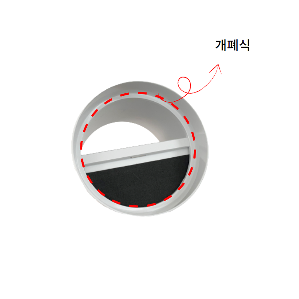 직부형 BDD 100파이 125파이 환기자재 연결관 배관 전열교환기 - 상세 이미지 5