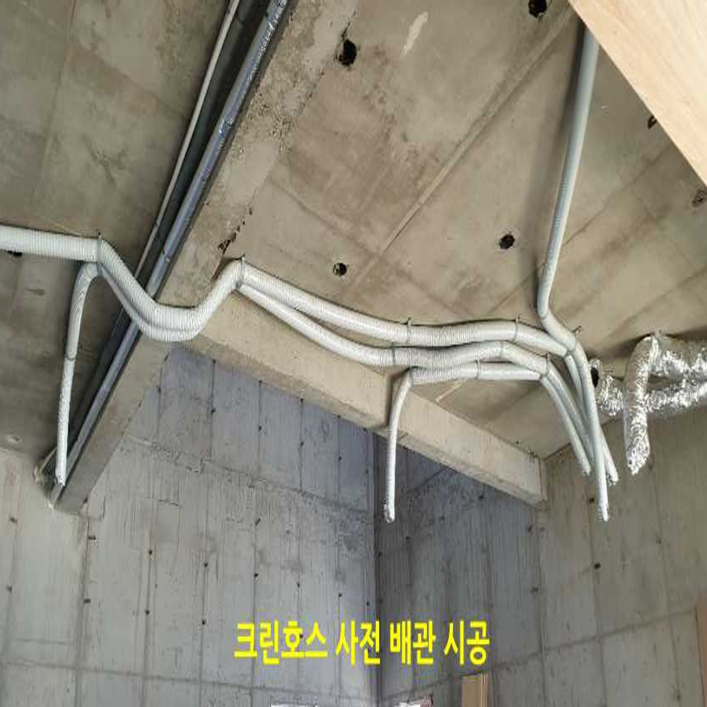 이중난연크린호스 100파이 20미터 환기자재 연결관 닥트 덕트 배관 전열교환기 - 상세 이미지 5