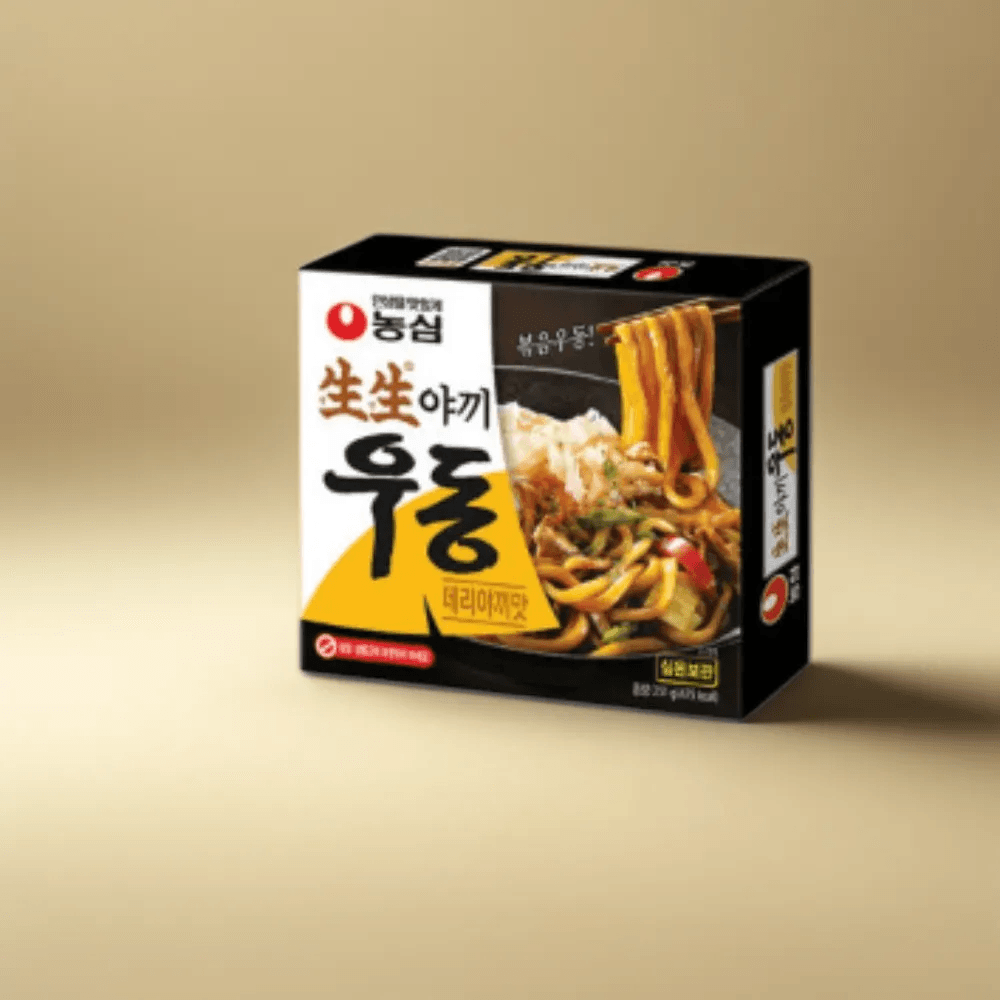 농심 생생야끼우동 데리야끼맛 (251g x 10개) 볶음우동 맛이깊은 : 에브리 one shop