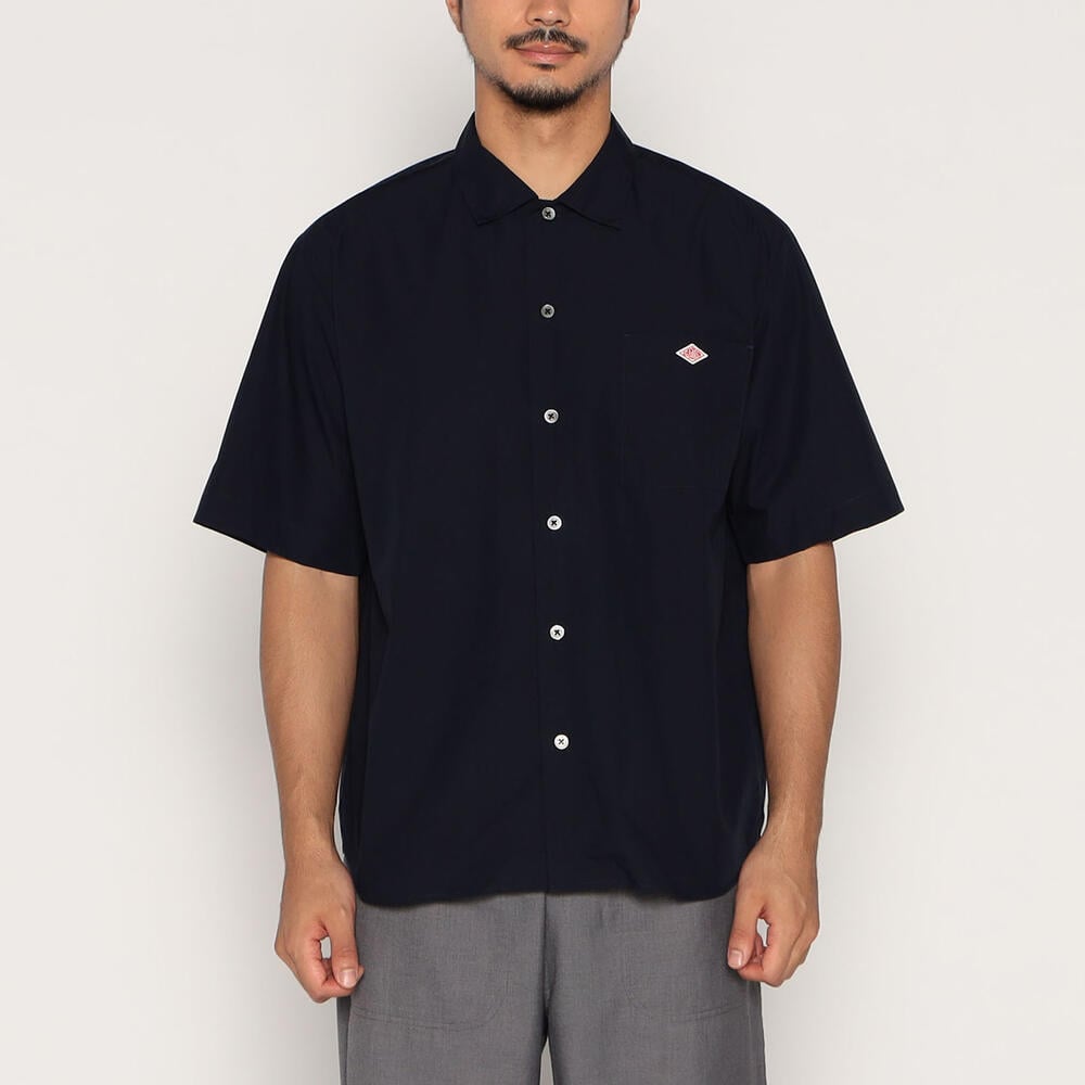 단톤 셔츠 MEN'S COTTON POPLIN WORK SHIRT 25SS 반팔 남방 DNB251M104-0006 - 상세 이미지 4