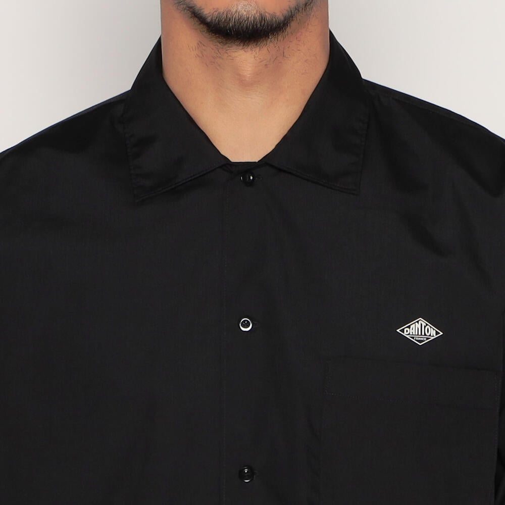 단톤 셔츠 MEN'S BACK LOGO SHORT SLEEVE WORK SHIRT 25SS 반팔 남방 DNB251M104-0022 - 상세 이미지 5