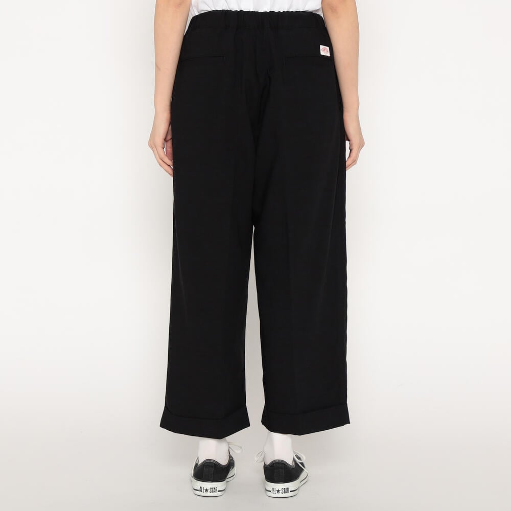단톤 바지 WOMEN'S LINEN-BLEND EASY CROPPED PANTS 25SS 크롭 팬츠 DNB251L201-0013 이미지 6
