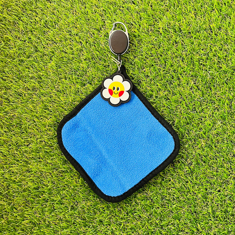 골프 공 수건 컬러5종 볼 타올 장갑홀더 벨크로세트 필드용품