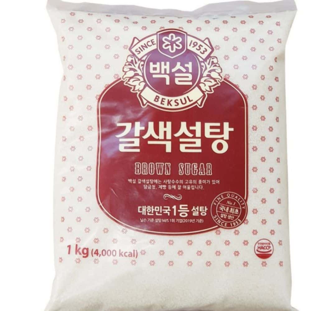 달콤한 갈색설탕 1kg 제과용 디저트 홈베이킹 요리 카페 조미료 : 프렌드리빙