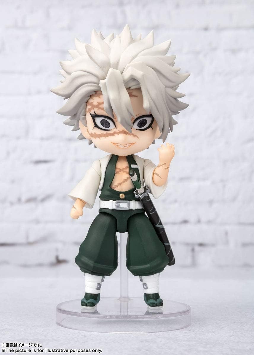 S.H.Figuarts 귀멸의칼날 시나즈가와 사네미 90mm 가동 피규어 - 상세 이미지 5