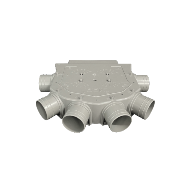 풍량조절 공기분배기 125파이 150파이 환기자재 연결관 닥트 덕트 배관 전열교환기