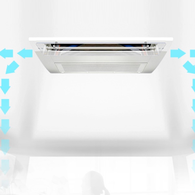 시스템 에어컨 윈드 바이저 애오컨가림막 가드 에어가이드 70cm