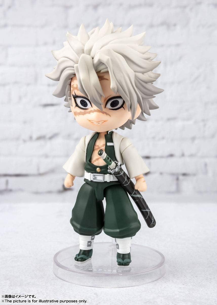 S.H.Figuarts 귀멸의칼날 시나즈가와 사네미 90mm 가동 피규어 - 상세 이미지 4
