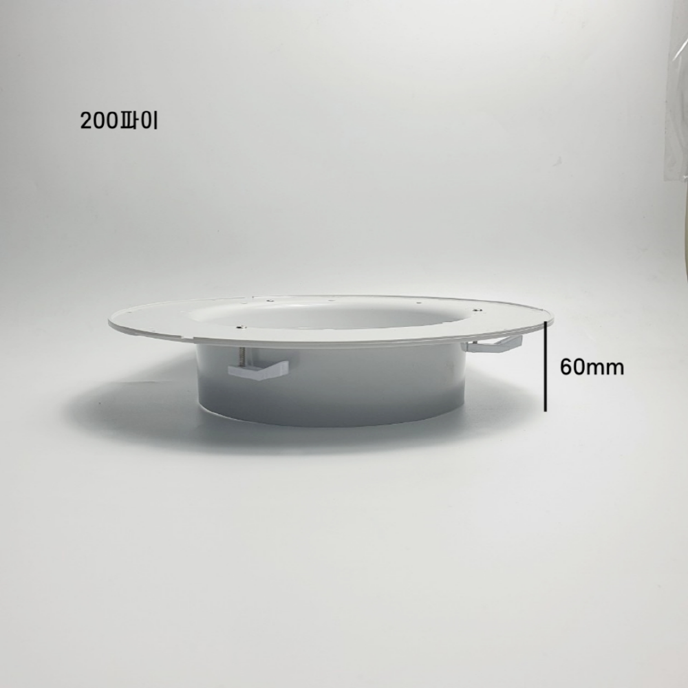 원형 디퓨저 D13 상판320 150파이 200파이 환기구 환기자재 연결관 배관 전열교환기