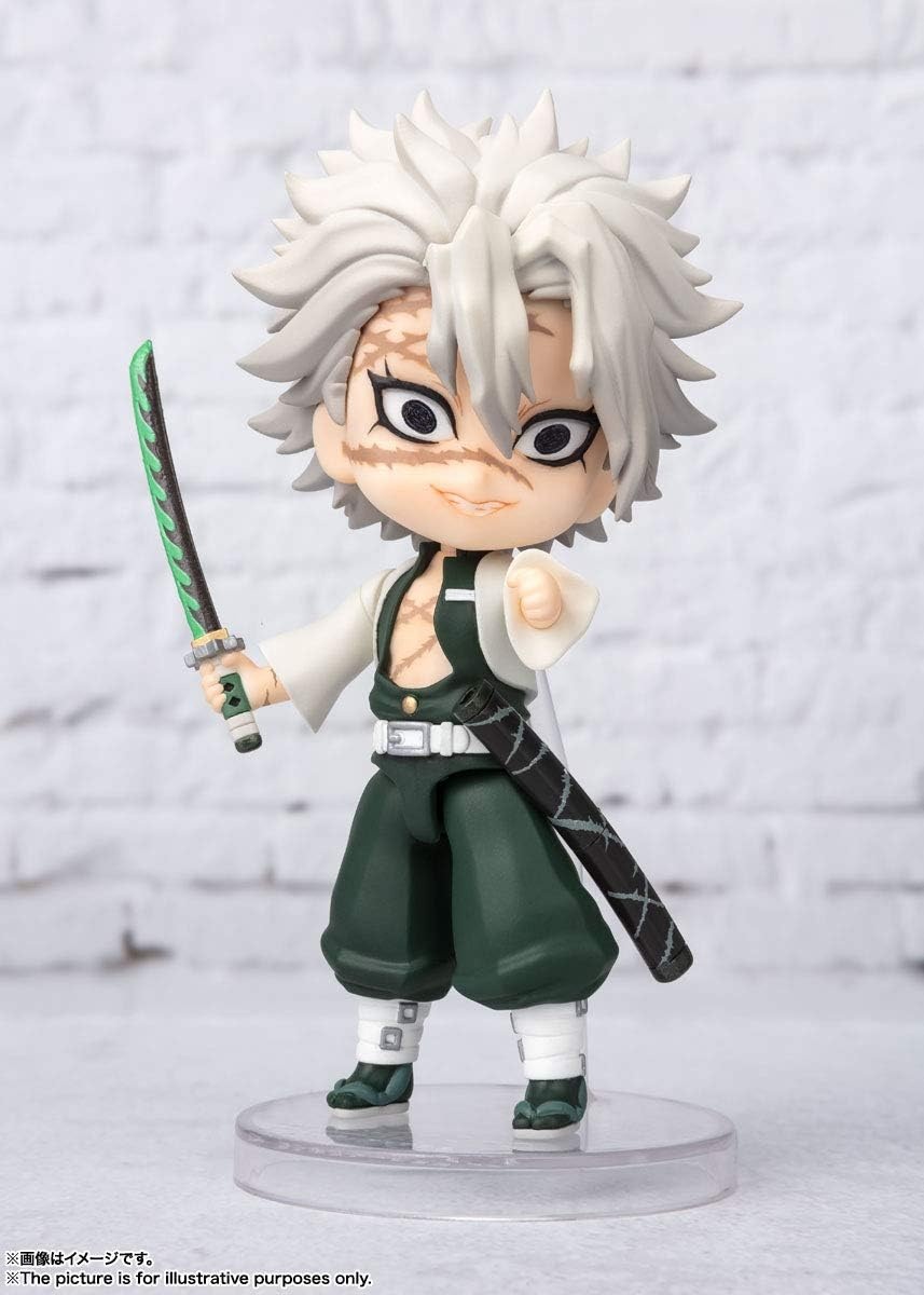 S.H.Figuarts 귀멸의칼날 시나즈가와 사네미 90mm 가동 피규어 - 상세 이미지 2