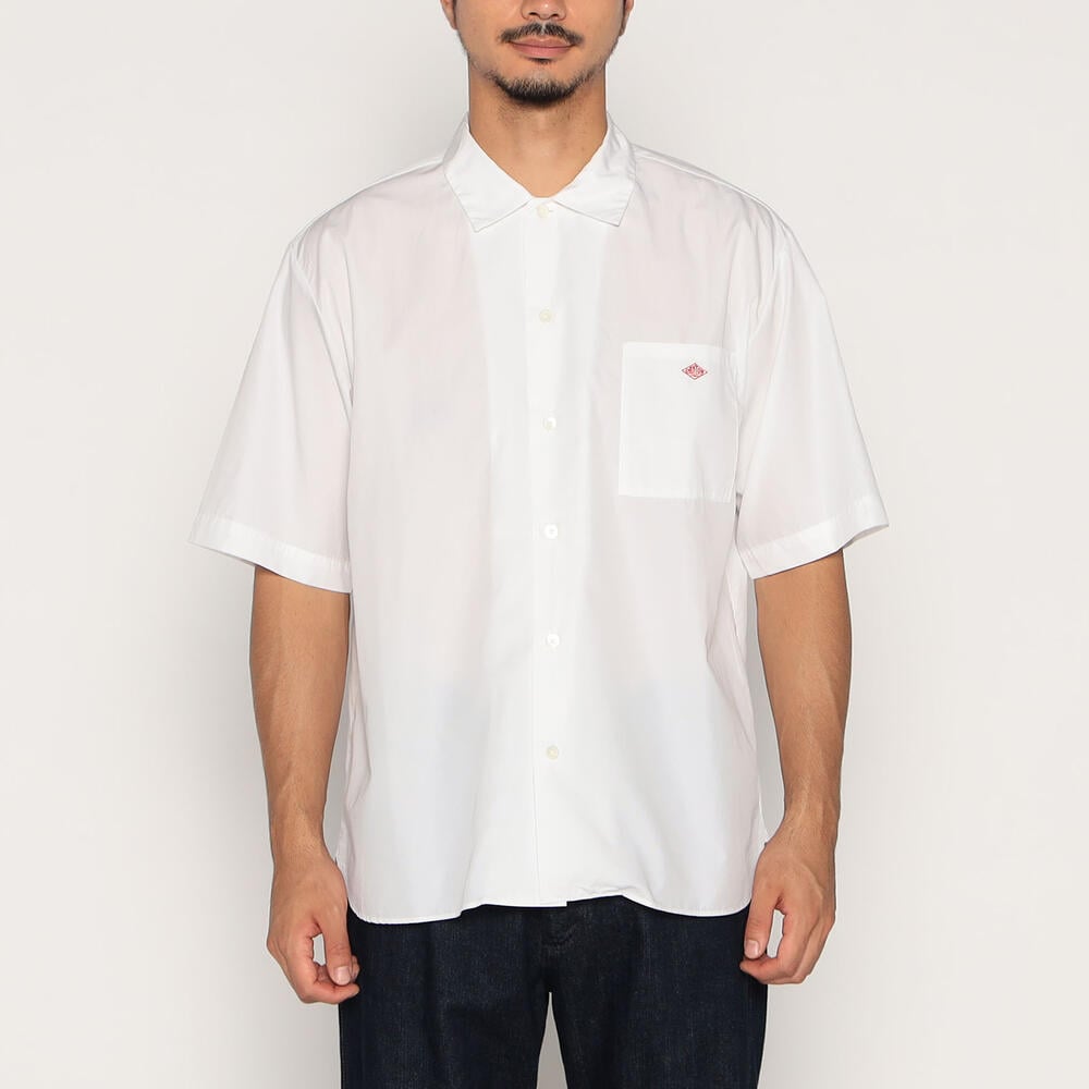 단톤 셔츠 MEN'S COTTON POPLIN WORK SHIRT 25SS 반팔 남방 DNB251M104-0006 - 상세 이미지 2