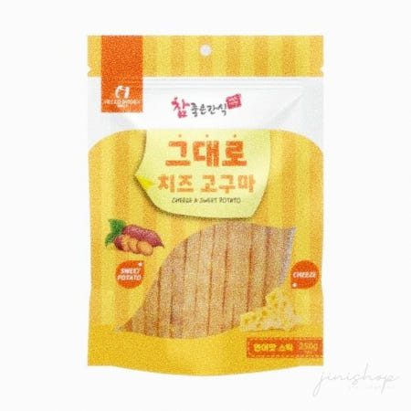 지앤리샵 참좋은간식 그대로 치즈 고구마 연어맛 스틱 250g 썸데이몰 큐브 닭고기맛큐브