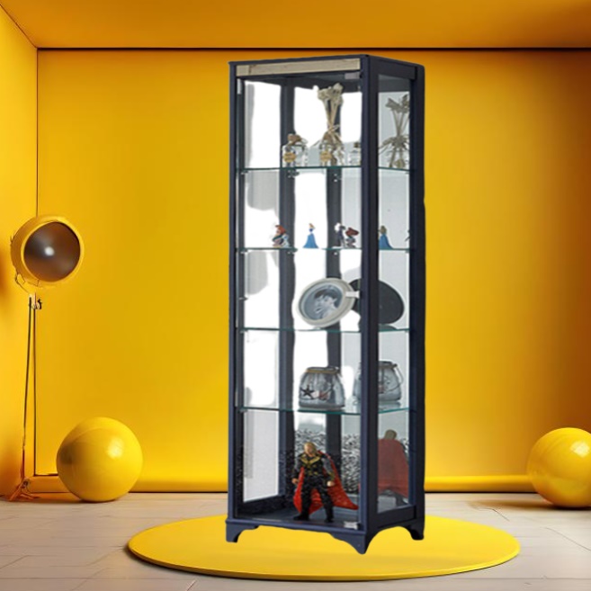 유리문진열장 거실유리장식장 키큰 장식장 600