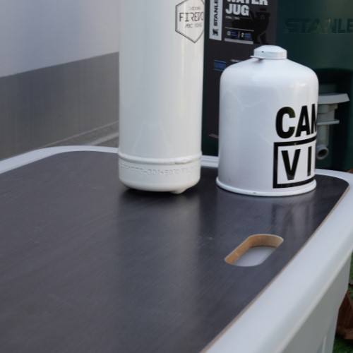 멀티 카고박스 전용 양면 우드상판