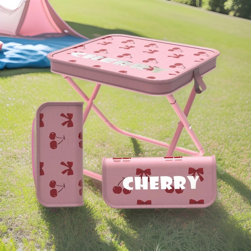 CHERRY 체리 휴대용 캠핑의자 접이식 의자 야외용 피크닉 - 상품 이미지