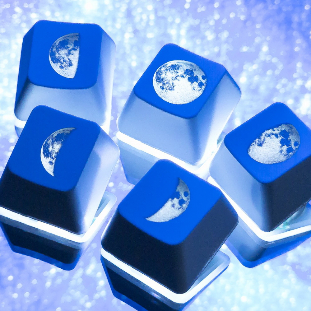 키캡 주문제작 LED 레이저 각인 기계식키보드 커스텀 굿즈 키캡 OEM 블랙 R1