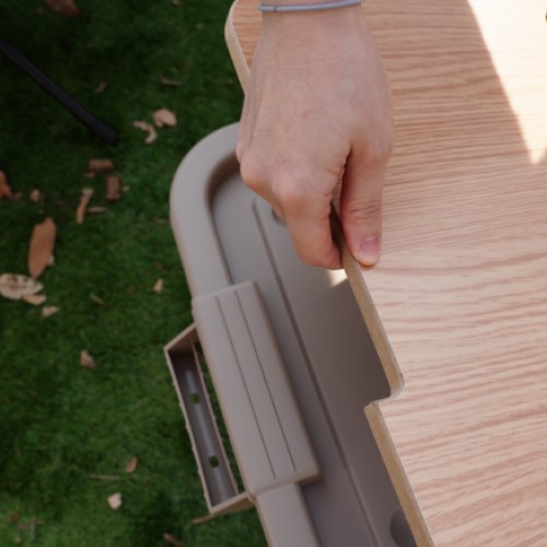 멀티 카고박스 전용 양면 우드상판