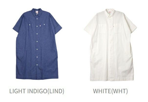 단톤 샴브레이 튜닉 반팔 원피스 여성 DT-G0091SCA 36(S/M) LT INDIGO - 상세 이미지 4