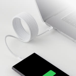 강원전자 넷메이트 USB C타입 초고속 충전 자석 마그네틱 케이블 선정리 개봉기 | 실사용 후기 - 상품 이미지 1