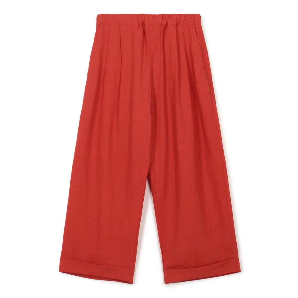 단톤 바지 WOMEN'S LINEN-BLEND EASY CROPPED PANTS 25SS 크롭 팬츠 DNB251L201-0013 - 상세 이미지 2