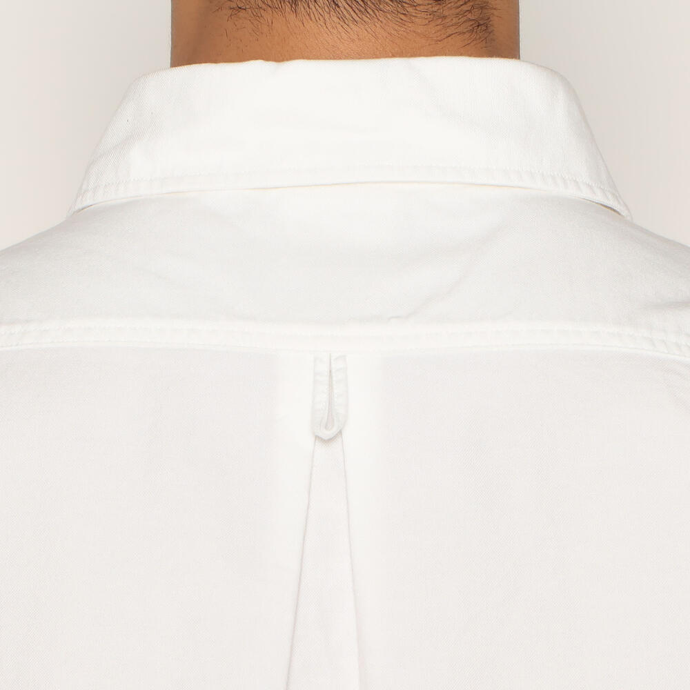 단톤 셔츠 MEN'S OXFORD ROUND COLLAR SHORT SLEEVE PULLOVER SHIRT PLAIN 25SS 반팔 DNB251M104-0004 - 상세 이미지 4