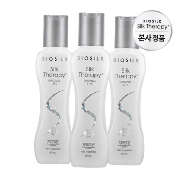 실크테라피 [정가 37,90]실크테라피 오리지널 라이트 에센스60ML 3개 : 에이휴니