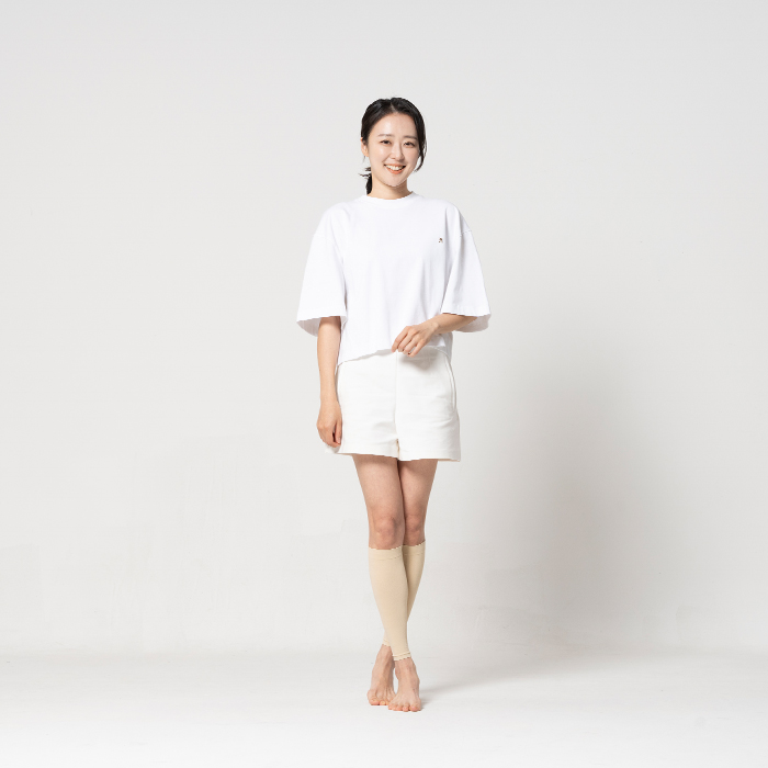 땡스마이레그 압박스타킹 라이트 종아리형 일반형 압박밴드 - 상세 이미지 2