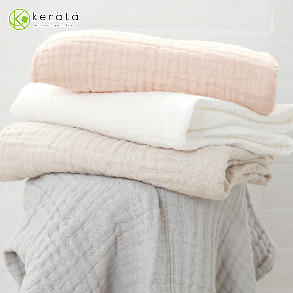 케라타 블랭킷 대형 유아담요 6중 거즈