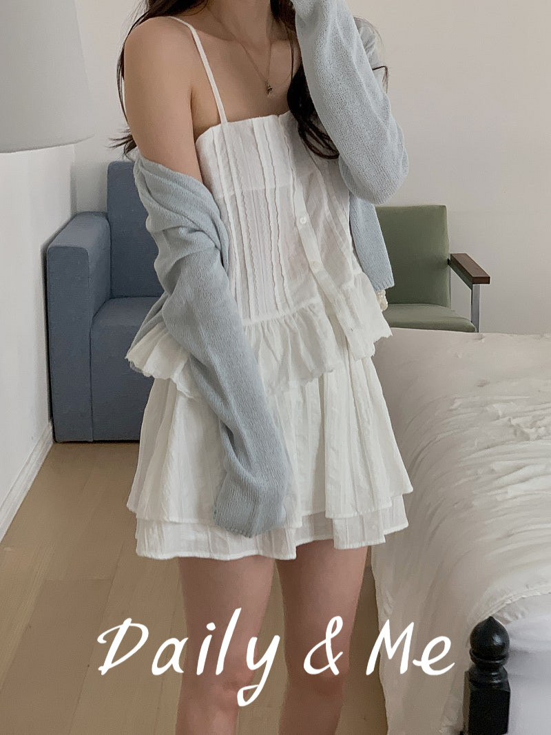 [속바지안감]미엘 비기스커트(2color)miel 미엘스커트 롱스커트 면스커트 봄스커트 밴딩스커트 미니스커트 하객룩 미디스커트 상세 이미지 21