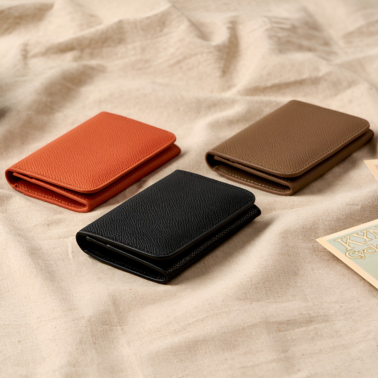 RFID 차단 미니 카드 지폐 반지갑 카드지갑 (BRO-6)