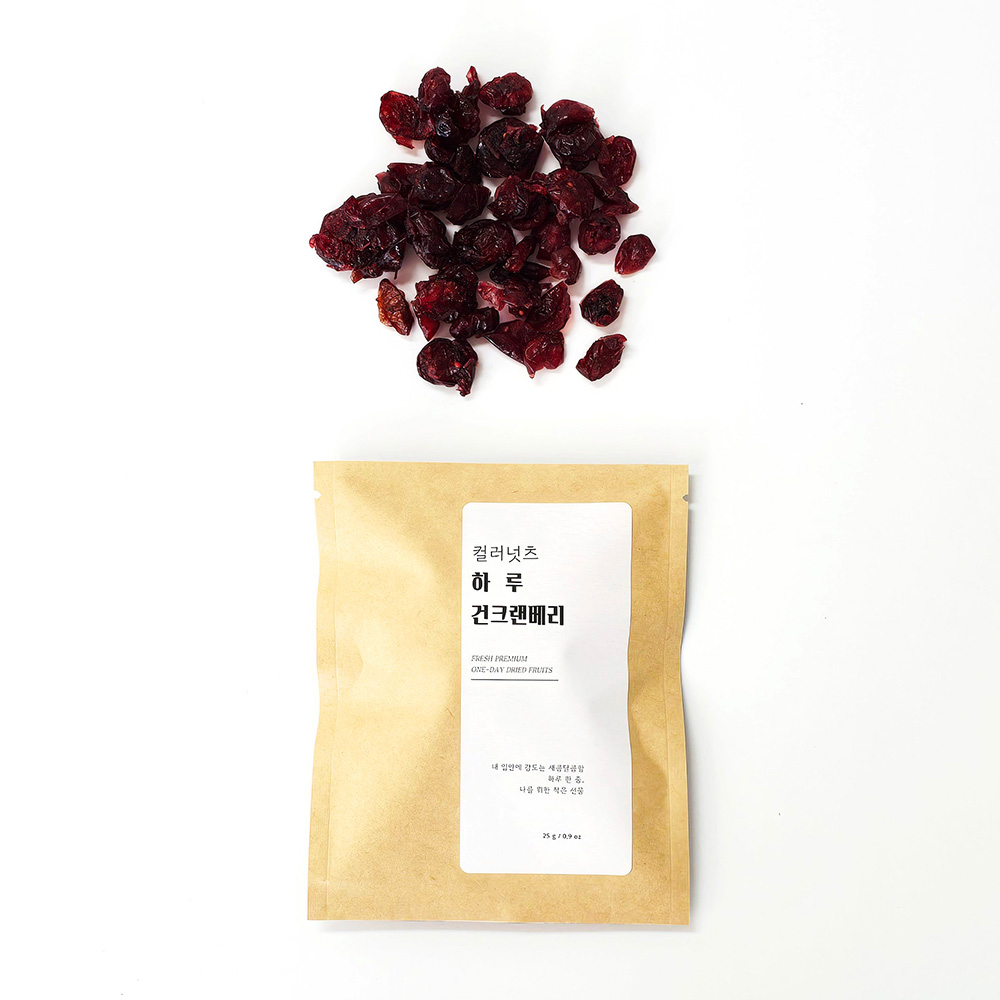 허니비 하루 건크랜베리 25g 30봉 건조 말린 크랜베리 - 상세 이미지 4