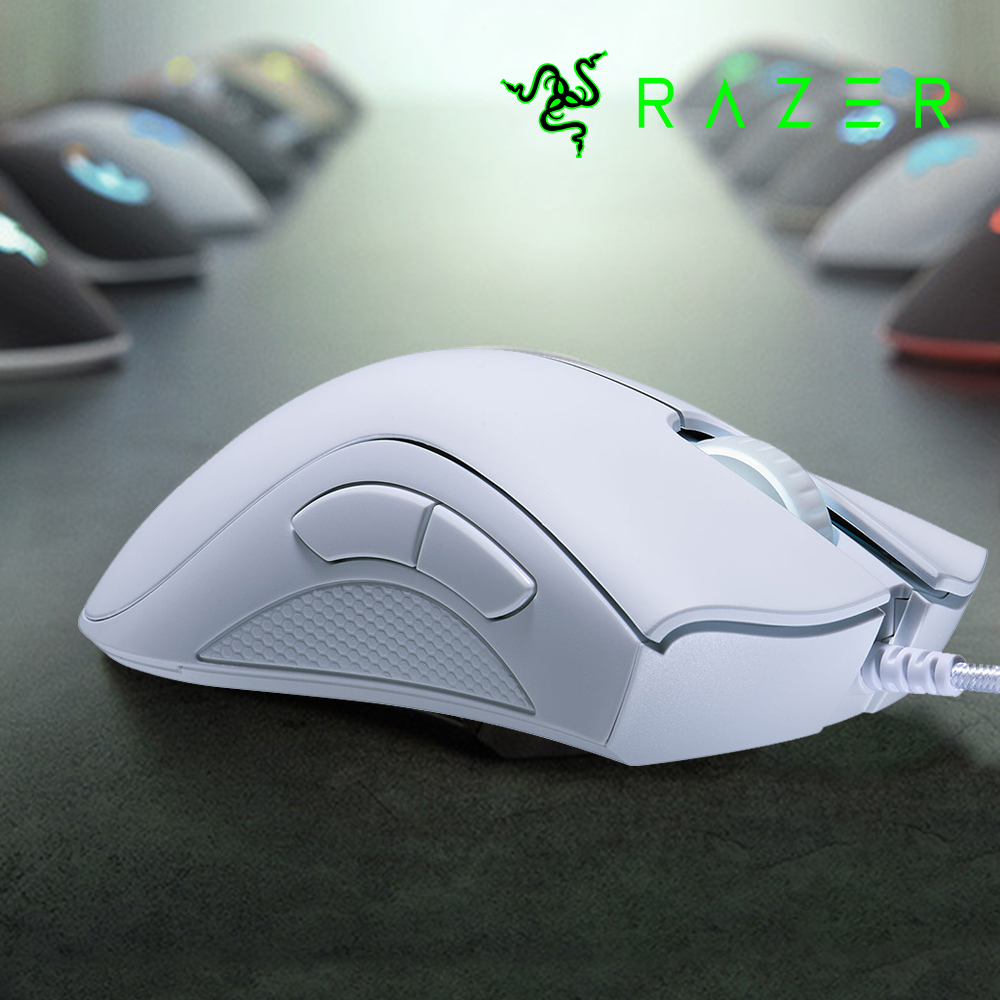 [국내정발] 레이저 데스에더에센셜 게이밍마우스 화이트