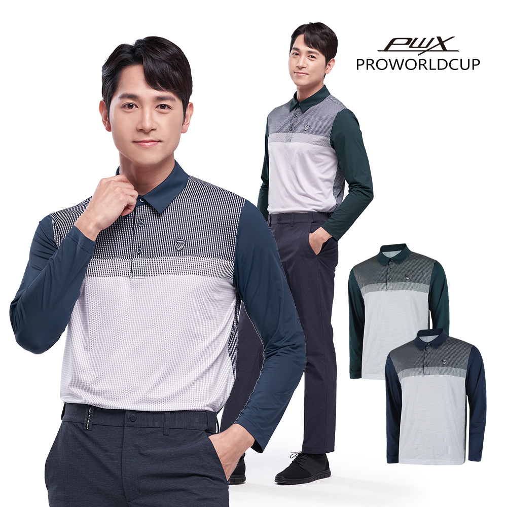 남성 냉감 카라티셔츠 Q522-3303-04 - 상품 이미지