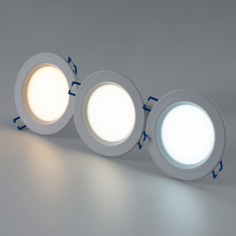 LED 에코 카론 확산형 75mm(3인치) 100mm(4인치) 다운라이트 8W 매입 매립 천장 조명 이미지 2