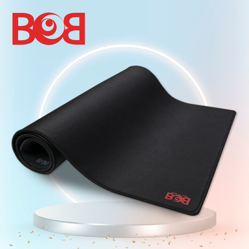 밥패드 BOB 게이밍 마우스패드 컴퓨터 대형 밸런스 블랙, 자이언트 장패드