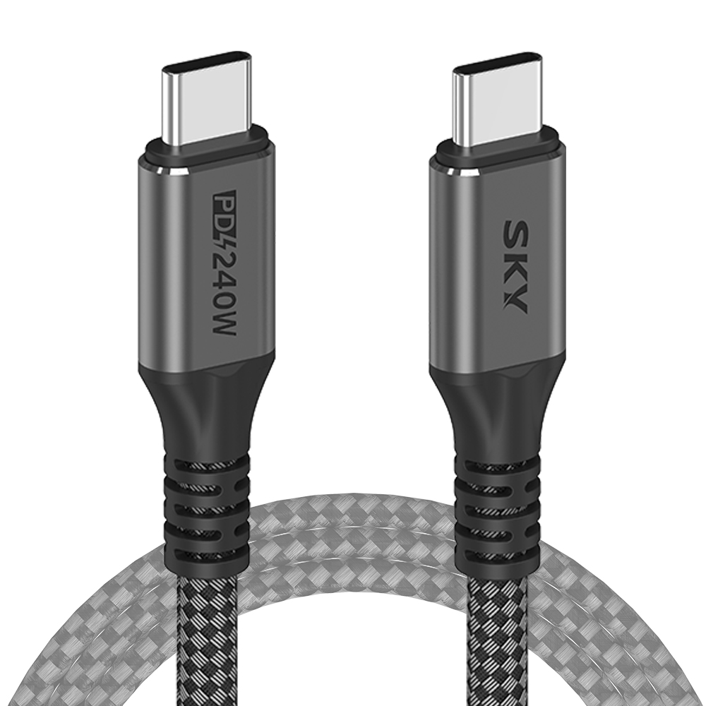 비트 썬더볼트4 호환 240W CtoC 고속 충전케이블 USB4 40Gbps 1.2m