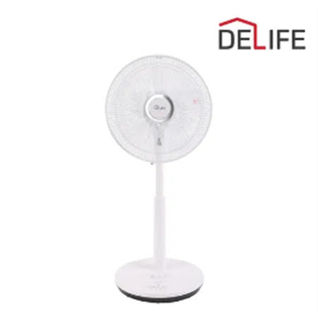 [디라이프] NEW 웨이브14인치 기계식 무소음 5엽 선풍기 DLA-EF50W22