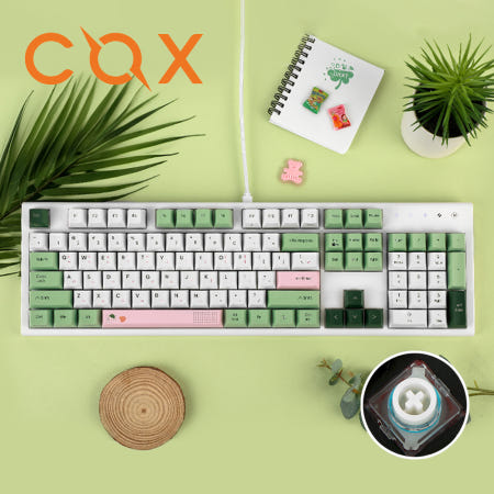 콕스 CMF104 8K 래피드트리거 키보드 보타니컬, 무접점, 55g