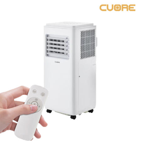 쿠오레 제트엔진 이동식 미니 에어컨 CPA-70W / 5평 리모컨 실외기없는 작은방 캠핑 제습 원룸 사무실 소형