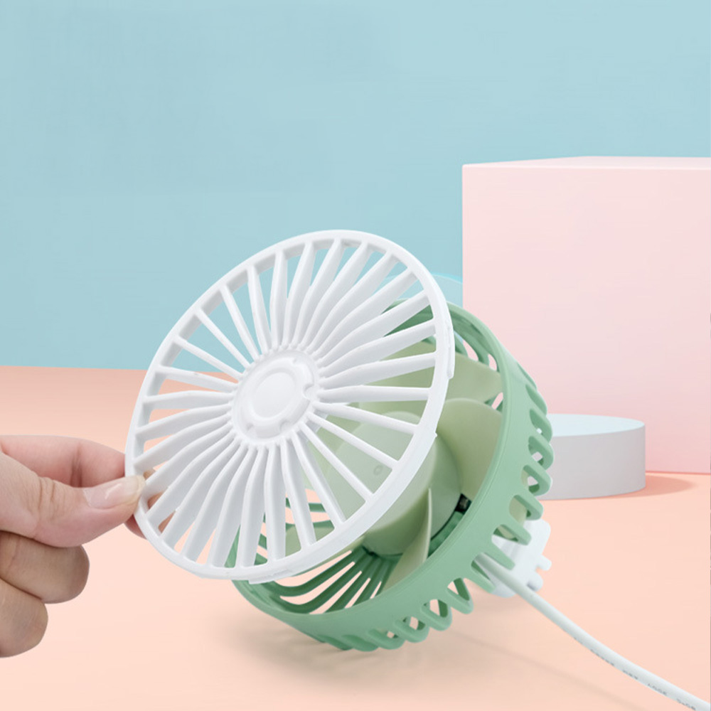 리예 LED 차량용 송풍구 USB 선풍기 - 상세 이미지 4